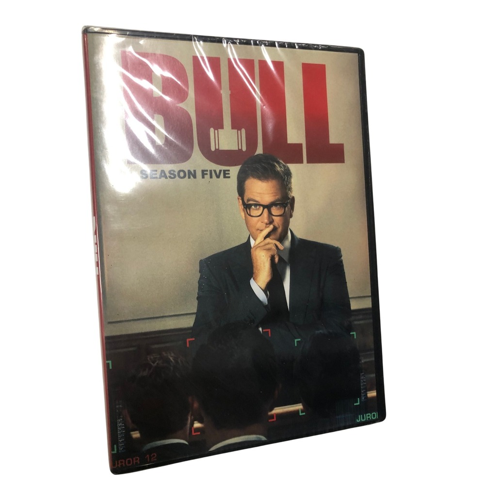 Bull Season Five 5 DVD New Sealed CBS Legal Drama Michael Weatherly TV Series